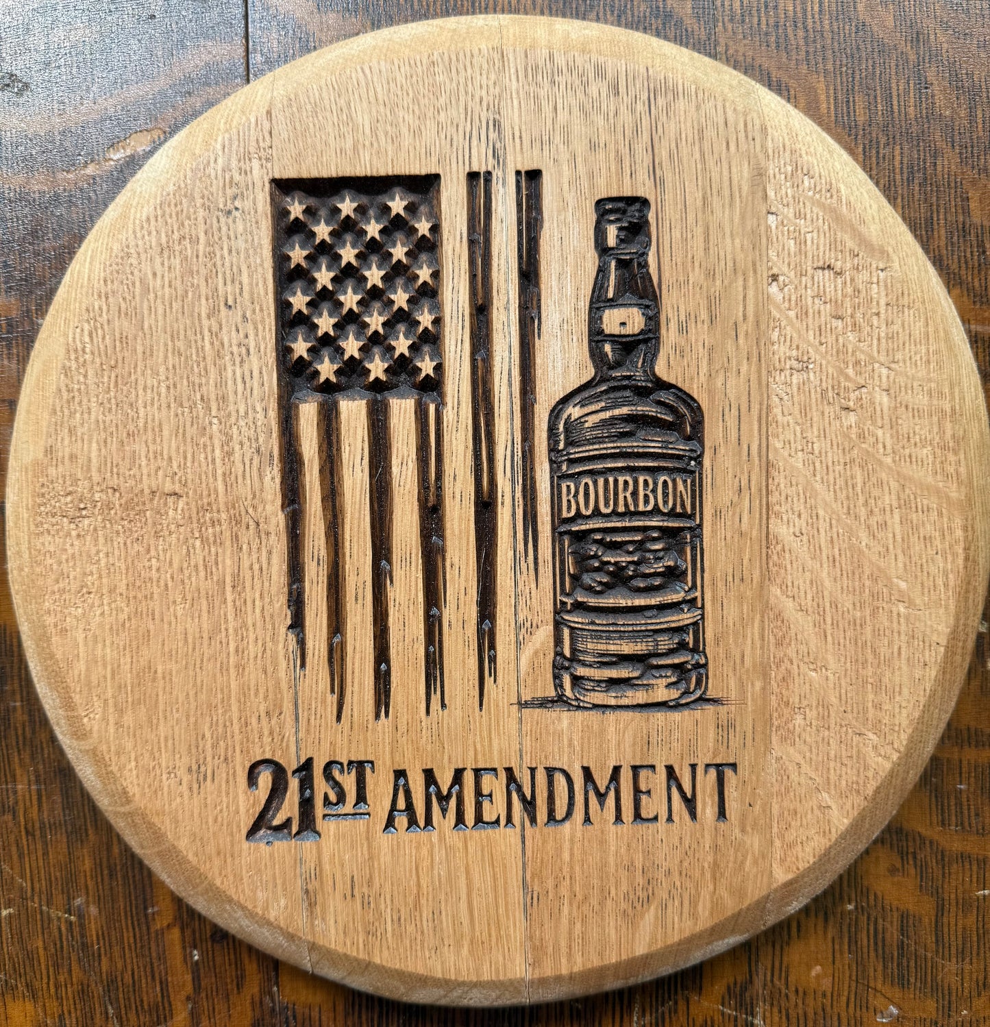 10" / 5 gallon 21st Amendment Barrel Heads