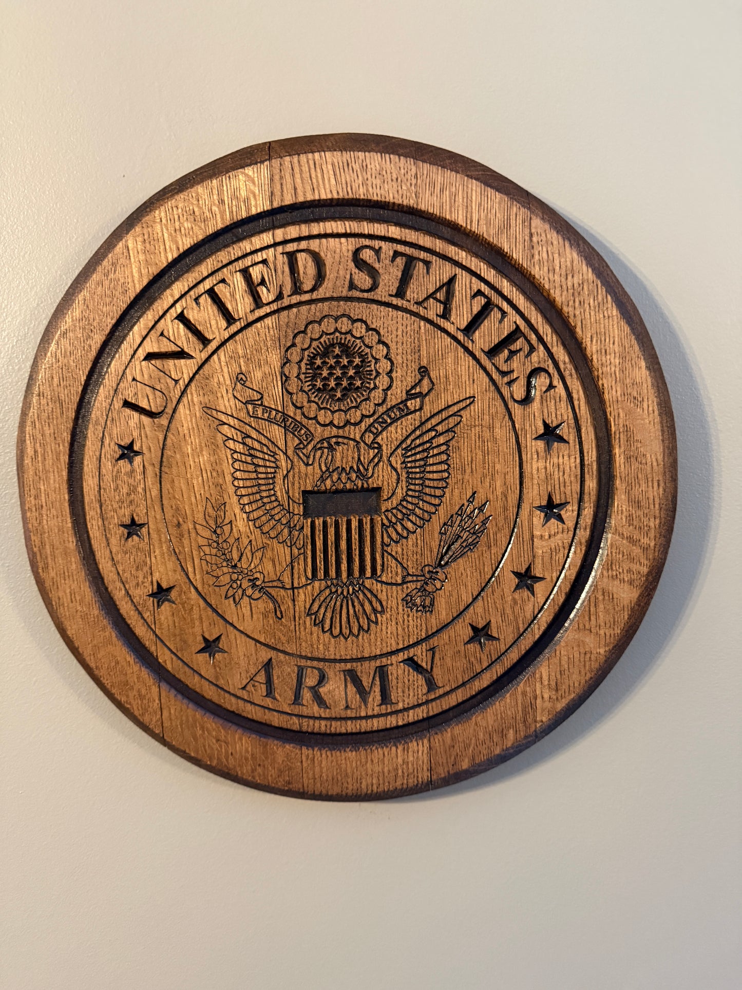 14" / 15 gallon US Army Barrel head