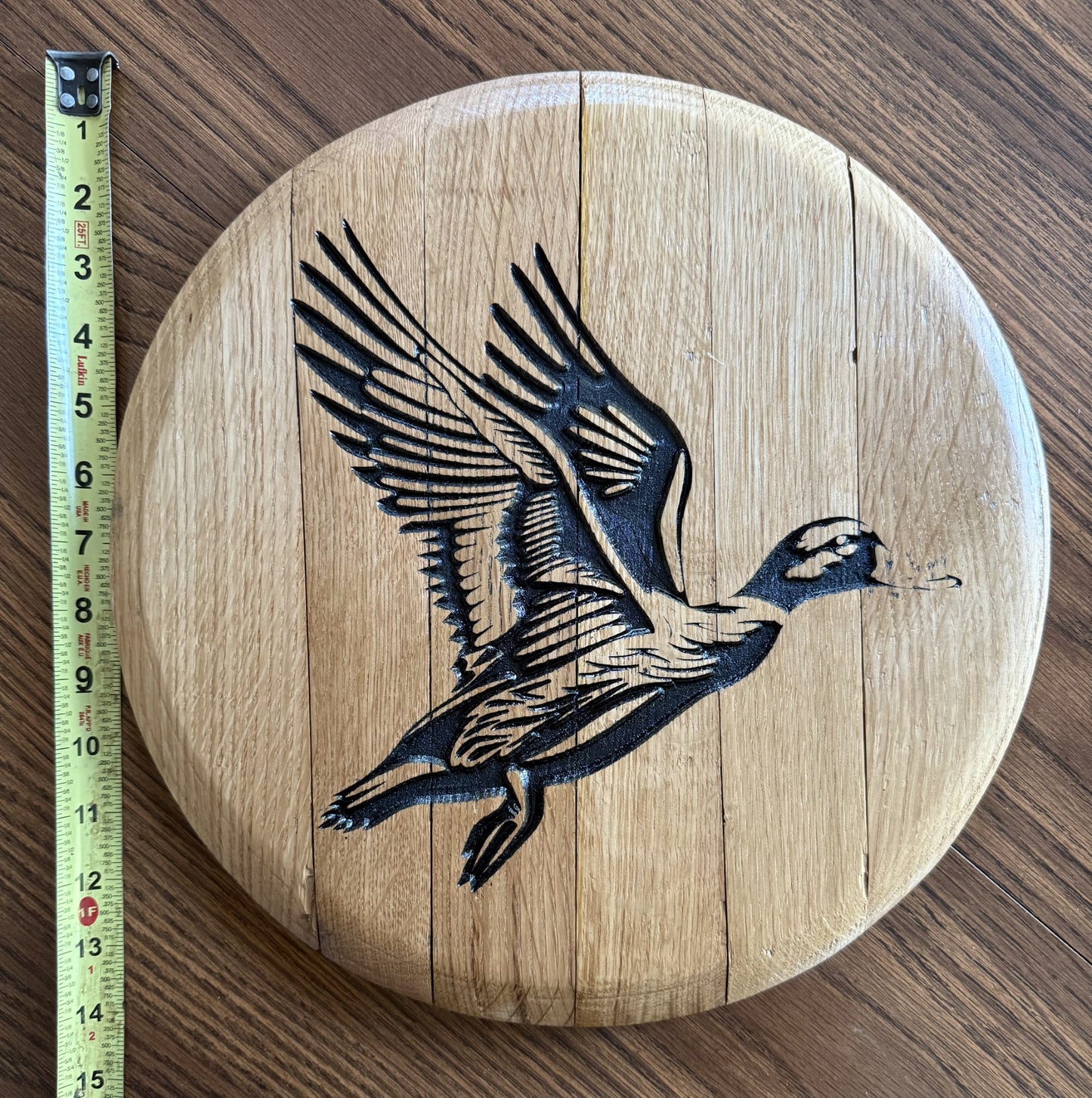 Duck on 13.5" Barrel Head