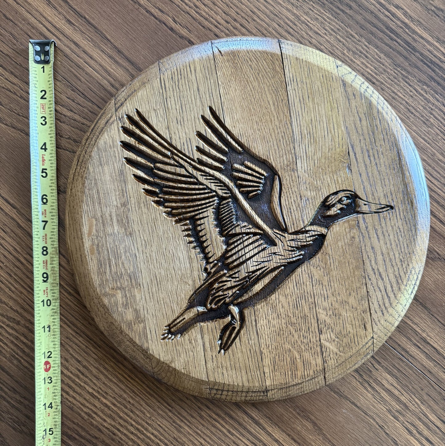 Duck on 13.5" Barrel Head