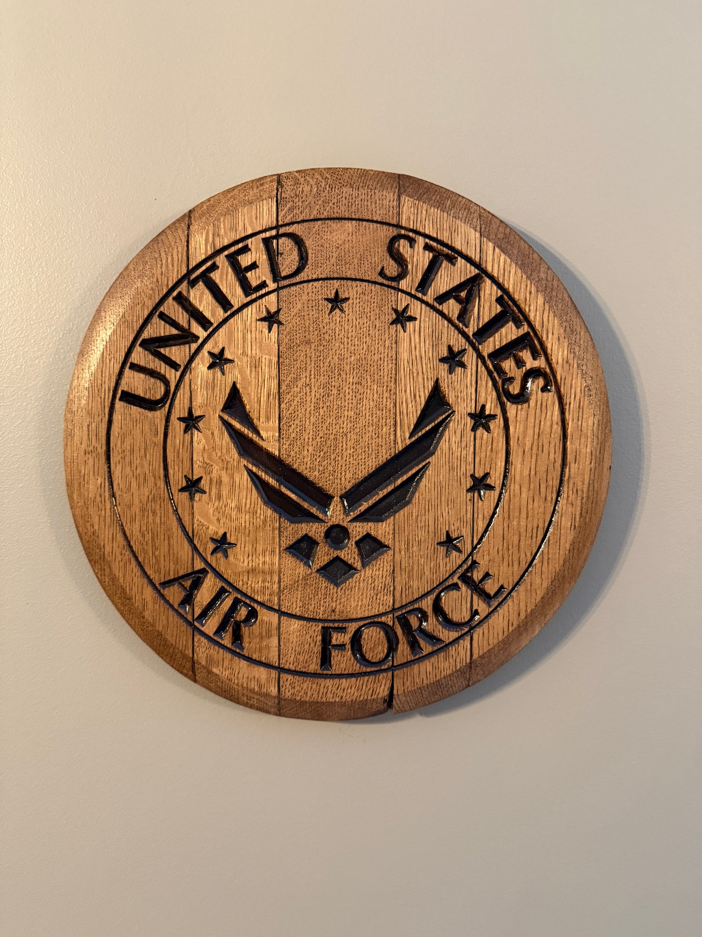 14" / 15 gallon US Air Force Barrel head