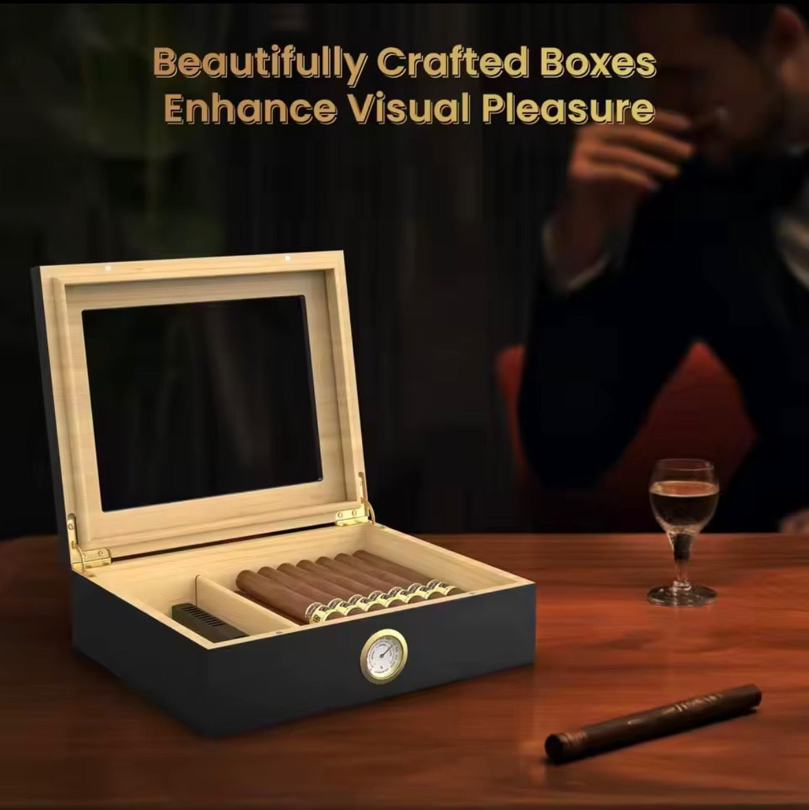 Wooden humidors