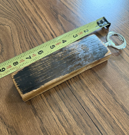 Bourbon Barrel Stave Bottle Opener