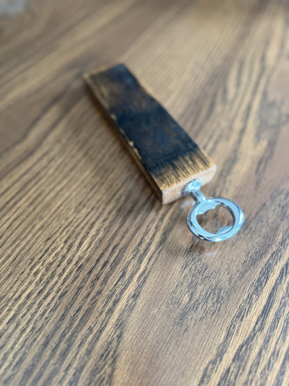 Bourbon Barrel Stave Bottle Opener